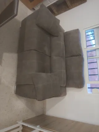 Sofá 2 plazas gris