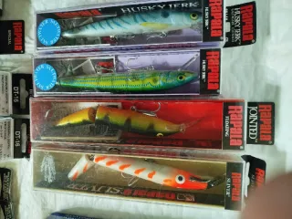 Lote señuelos pesca Rapala