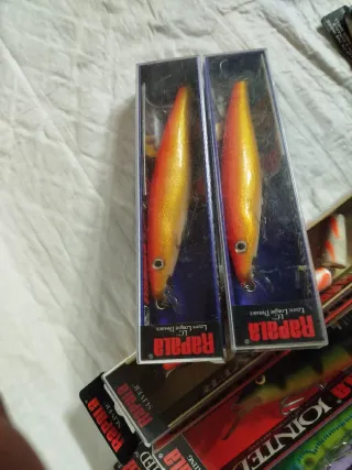 Lote señuelos pesca Rapala