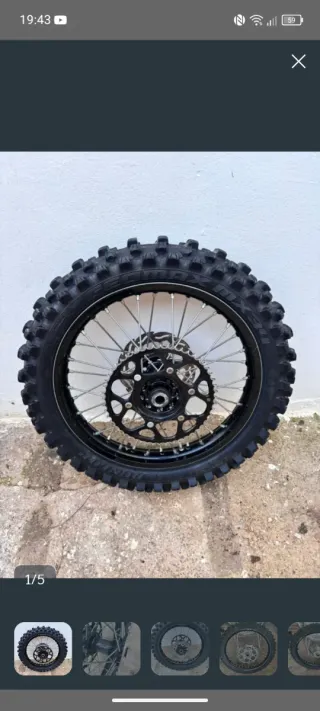 Llanta Trasera 19 Motocross