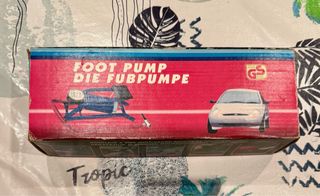 Inflador de pie para coche