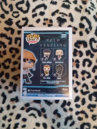 Funko Pop Sung Jinwoo 2221 Edição Limitada 9500pcs
