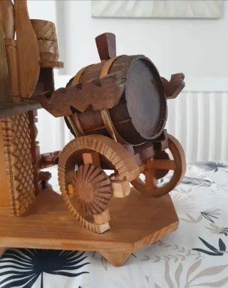 Botellero Ron Cubano de madera