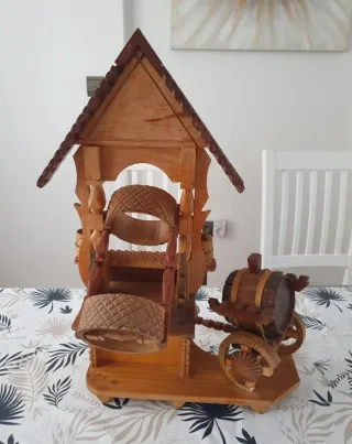 Botellero Ron Cubano de madera