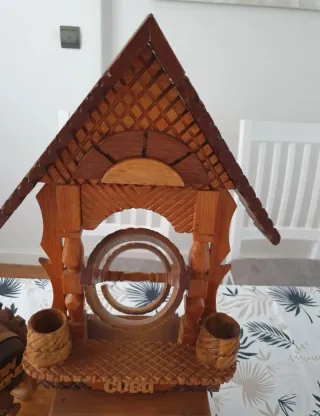 Botellero Ron Cubano de madera