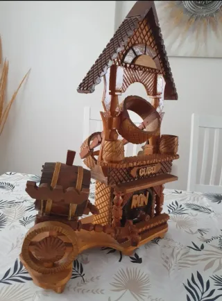 Botellero Ron Cubano de madera