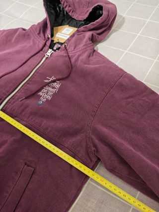 Chaqueta Stussy Morada y Marrón