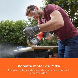 Amoladora Angular BLACK+DECKER 710W