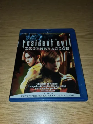 Resident Evil Degeneración Blu-ray Español