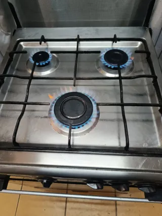 Cocina con horno todo a gas