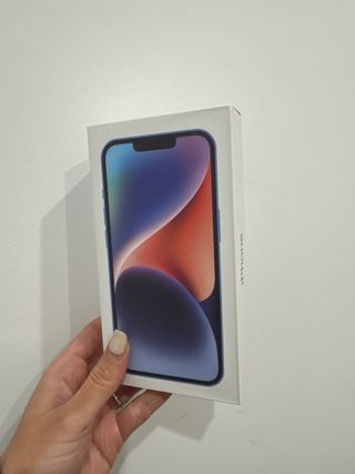 Caja iPhone 14 Azul