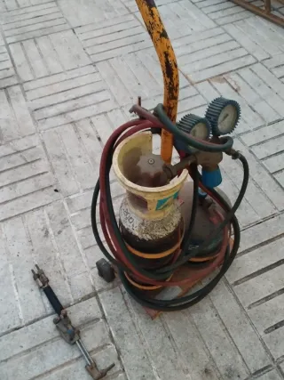 Equipo soldadura autógena