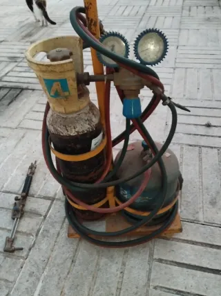 Equipo soldadura autógena