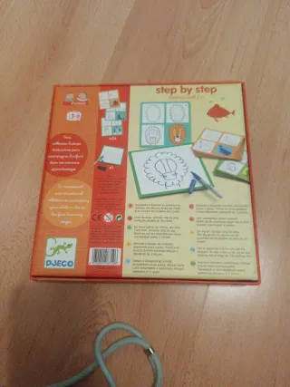 Juego de dibujo Djeco Step by Step