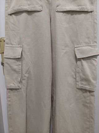 Macacão Pull&Bear bege tamanho S