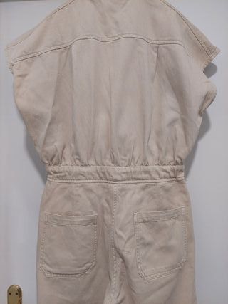 Macacão Pull&Bear bege tamanho S