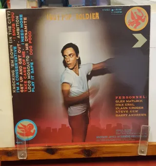 Vinilo LP Iggy Pop Soldier Punk Rock