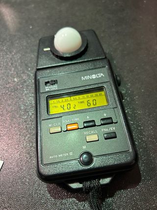 Fotómetro Minolta Autometer III