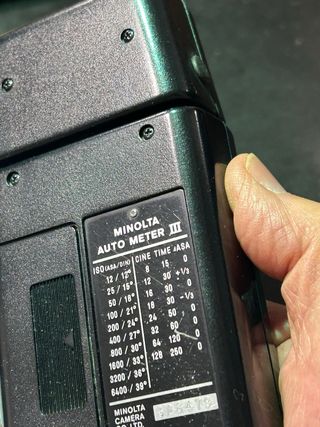 Fotómetro Minolta Autometer III