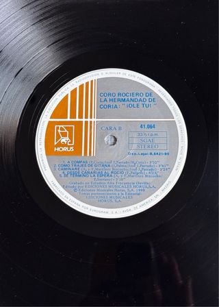 Coro Rociero de la Hermandad de Coria (Vinilo)