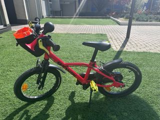 Bicicleta infantil 16 Btwin Roja