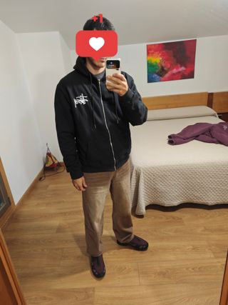 Sudadera con capucha Stussy Negra