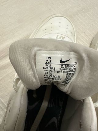 Nike Air Force 1 Mujer Rosa Blanco