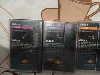 Lotes cassettes sesion discoteca legendaria Area