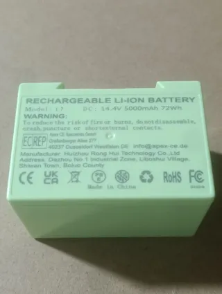 Batería irobot roomba Recargable Li-ion 14.4V 5000