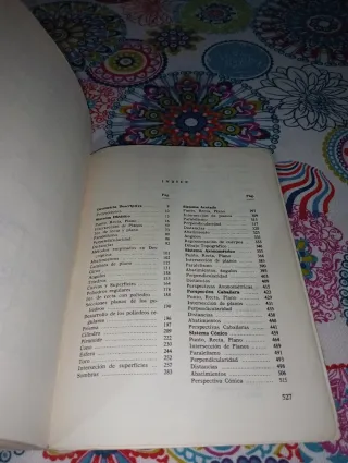 Geometría descriptiva. Dibujo técnico II