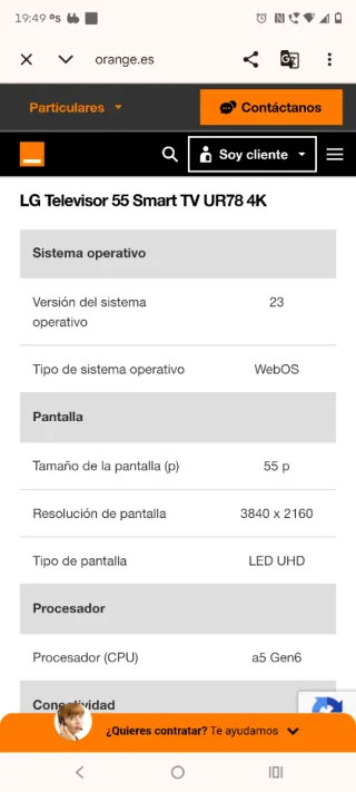 LG Smart TV 55/78 4K UHD AI ThinQ