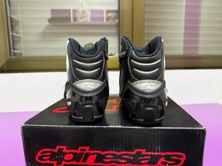 Botas Alpinestars SMX-1 R V2 Negras/Blancas