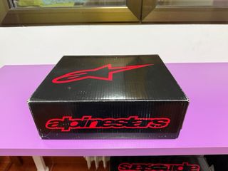 Botas Alpinestars SMX-1 R V2 Negras/Blancas