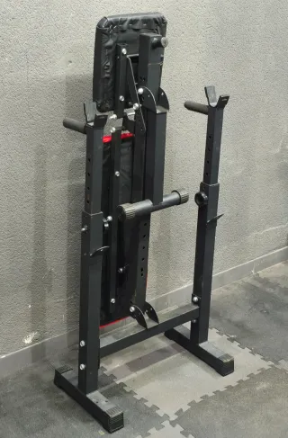 Banco de pesas plegable + fondos