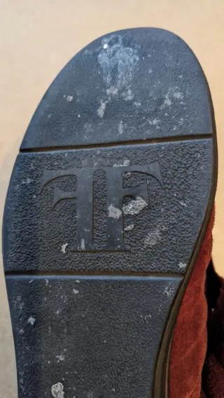 Zapatos Farrutx ante burdeos