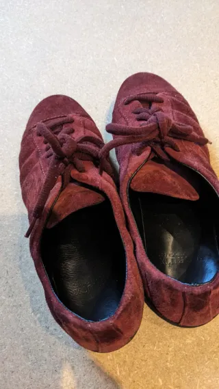 Zapatos Farrutx ante burdeos