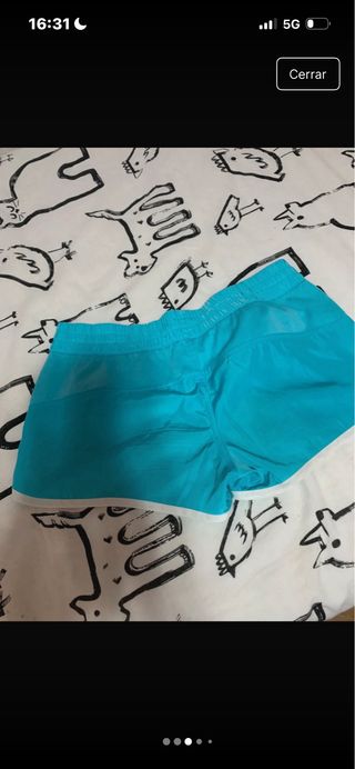 Pantalones cortos azules