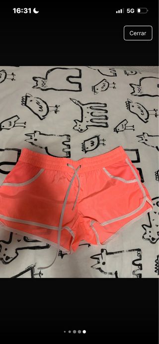 Pantalones cortos azules