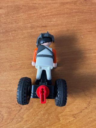 Playmobil Segway Naranja y Blanco