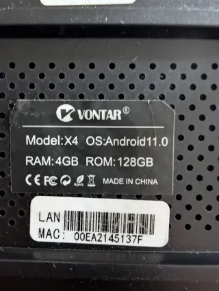 Vontar X4 Android TV Box 4GB/128GB