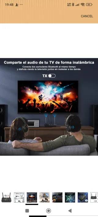 1Mii B03S Bluetooth 5.3 Transmisor Receptor