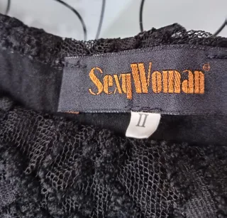 Camicia pizzo Sexy Woman nera