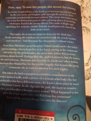 The Last Restaurant in Paris: Completely heartb...