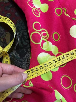 Traje Flamenca Rosa y Verde