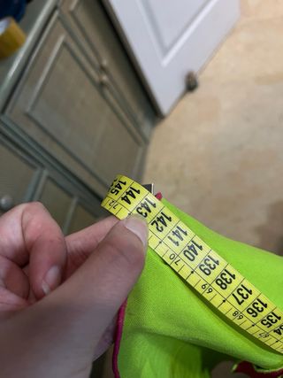 Traje Flamenca Rosa y Verde