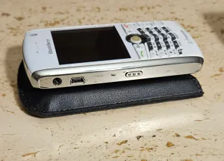 BlackBerry Pearl Plata/Blanco