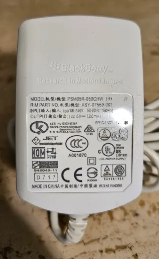 BlackBerry Pearl Plata/Blanco