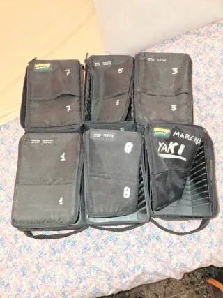 Lote 6 organizadores de CD