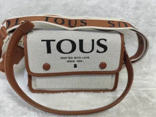 Bolso Tous Beige y Marrón