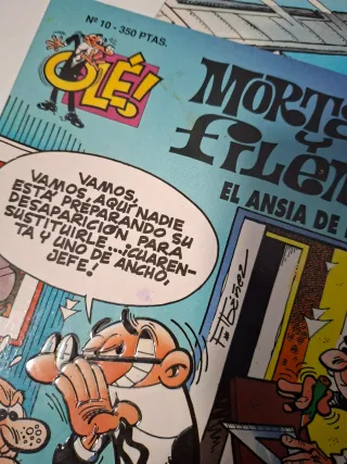 Mortadelo Filemon ansia de poder magín secuestro